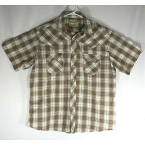 Wrangler Western Pearl Button Snap Shirt XL